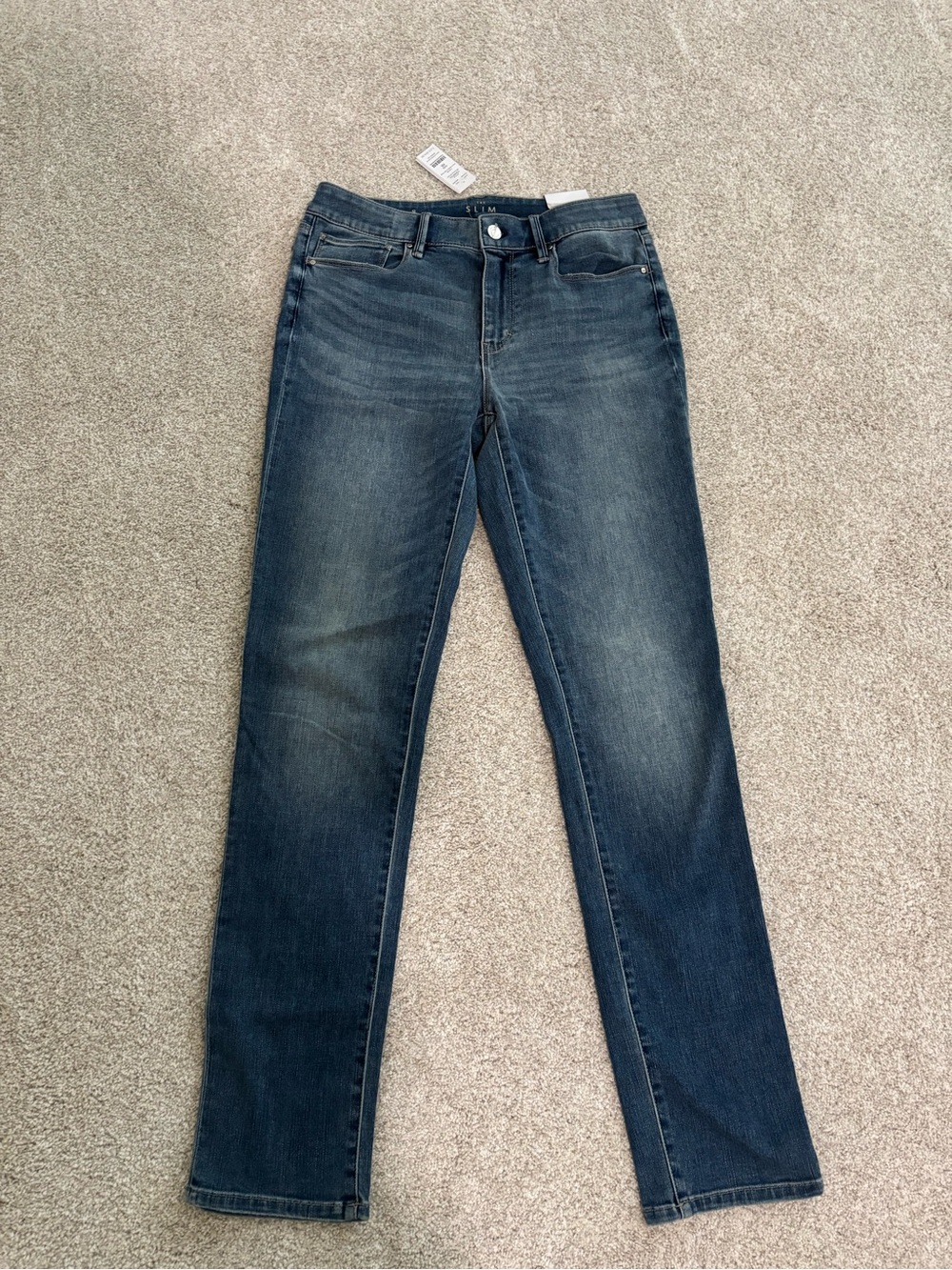 WHBM The Slim mid rise jeans